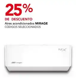 City Club Aires acondicionados MIRAGE CÓDIGOS SELECCIONADOS oferta