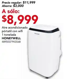 City Club Aire acondicionado pórtatil con wifi 1 tonelada HONEYWELL oferta