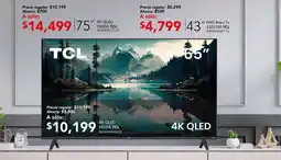 City Club 4K QLED 65Q5K TCL oferta