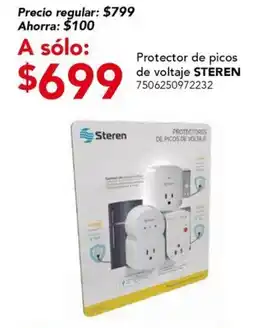 City Club Protector de picos de voltaje STEREN oferta