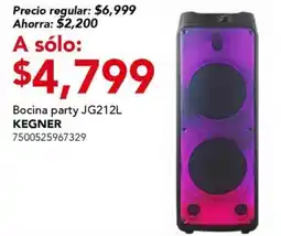 City Club Bocina party JG212L KEGNER oferta