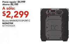 City Club Bocina MNRKR270-SPORT-C MONSTER oferta