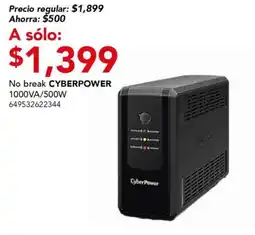 City Club No break CYBERPOWER 1000VA / 500W oferta