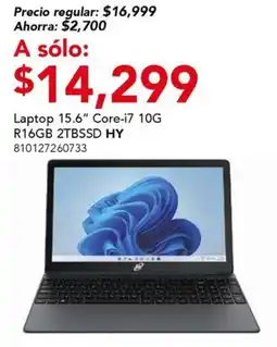 City Club Laptop 15.6" Core-i7 10G R16GB 2TBSSD HY oferta