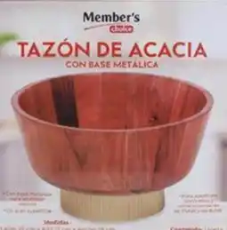 City Club Tazón de madera MEMBER'S CHOICE oferta