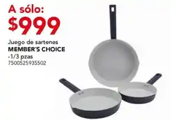 City Club Juego de sartenes MEMBER'S CHOICE oferta