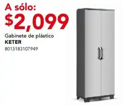 City Club Gabinete de plástico KETER oferta