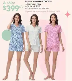 City Club Pijamas MEMBER'S CHOICE oferta