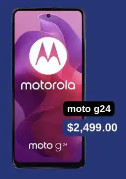 Telcel moto g24 oferta