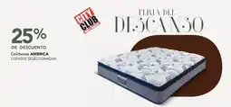 City Club Colchones AMERICA CÓDIGOS SELECCIONADOS oferta
