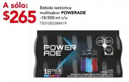 City Club Bebida isotónica multisabor POWERADE oferta