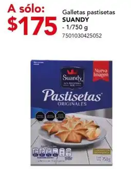 City Club Galletas pastisetas SUANDY oferta