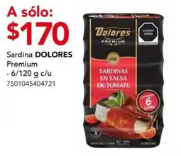 City Club Sardina DOLORES premium oferta