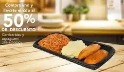 City Club Cordon bleu y espaguetti oferta