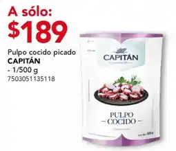 City Club Pulpo cocido picado CAPITÁN oferta