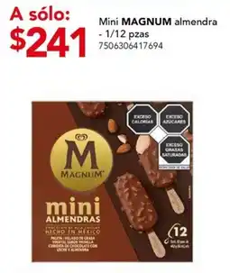 City Club Mini MAGNUM almendra oferta