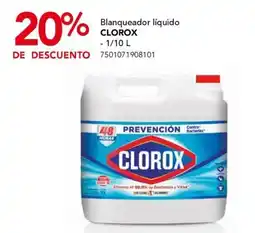 City Club Blanqueador líquido CLOROX oferta