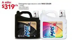 City Club Detergente ropa oscura o color MAS COLOR oferta