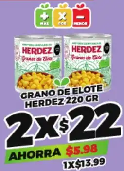 Merco Grano de elote herdez oferta