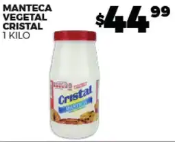 Merco Cristal manteca vegetal oferta