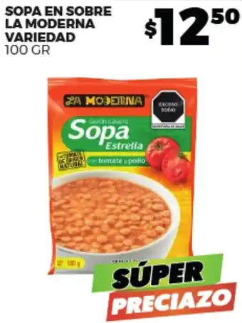 Merco La moderna sopa en sobre oferta