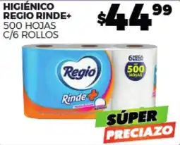 Merco Regio rinde+ higiénico oferta