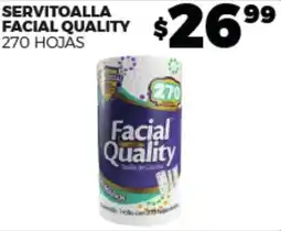 Merco Facial quality servitoalla oferta