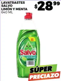 Merco Salvo lavatrastes limón y menta oferta