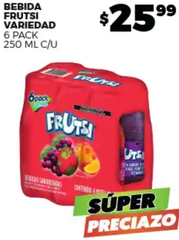 Merco Frutsi bebida variedad oferta