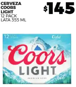 Merco Coors light cerveza oferta