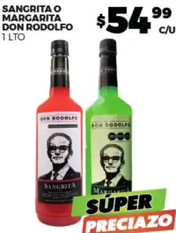 Merco Sangrita o margarita don rodolfo oferta
