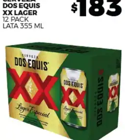 Merco XX lager cerveza dos equis oferta