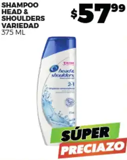Merco Head & shoulders shampoo variedad oferta