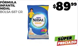 Merco Nestle nidal fórmula infantil oferta