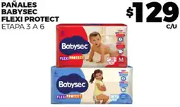 Merco Babysec pañales flexi protect etapa 3 a 6 oferta