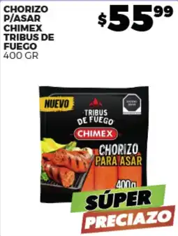 Merco Chimex chorizo p/asar tribus de fuego oferta