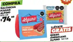 Merco Alpino salchicha p/asar oferta