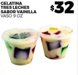 Merco Gelatina tres leches sabor vainilla oferta