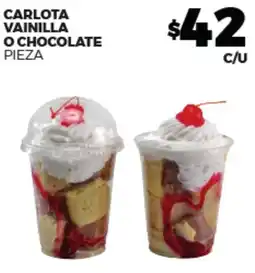 Merco Carlota vainilla o chocolate oferta