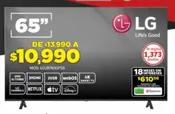 Soriana Híper Lg smart tv 65" oferta