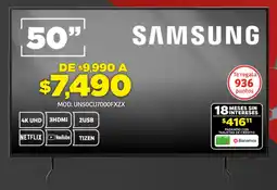 Soriana Híper Samsung smart tv 50" oferta
