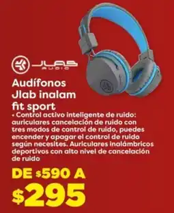 Soriana Híper Audífonos jlab inalam fit sport oferta