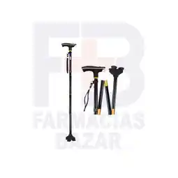 Farmacias Bazar BASTON PLEGABLE 40839 CON LUZ LED EASY TIP METIX oferta