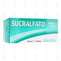 Farmacias Guadalajara Sucralfato 1.0 gr, 40 Tabletas Pharmalife oferta
