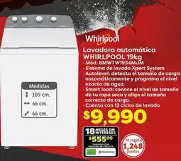 Soriana Híper Whirlpool - lavadoras automatica oferta
