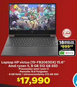 Soriana Híper HP Laptop victus oferta