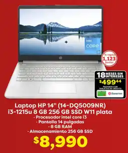 Soriana Híper HP Laptop 14" oferta