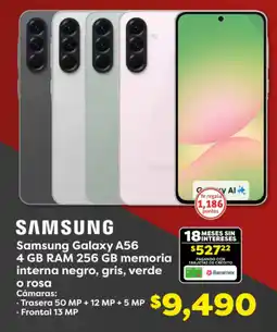 Soriana Híper Samsung Galaxy A56 oferta