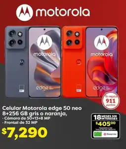 Soriana Híper Motorola celular edge 50 neo oferta
