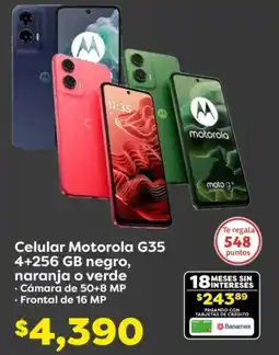Soriana Híper Motorola celular G35 oferta